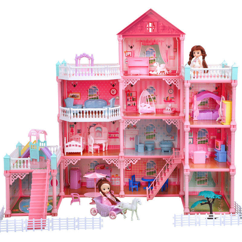 Play House Doll Set Simulation Villa Toy