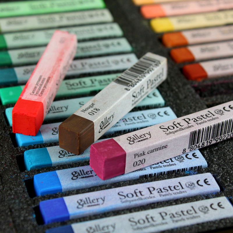 72 color soft pastel stick