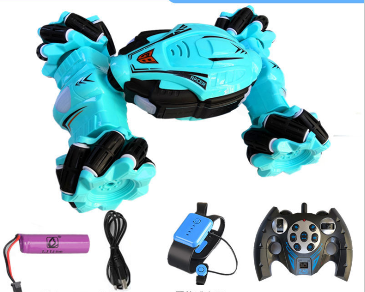 Remote Control Off-road Vehicle Gesture Induction Four-wheel Drive Distortion Climbing Stunt Car Boy Children's Toy Charging Remote Control Car