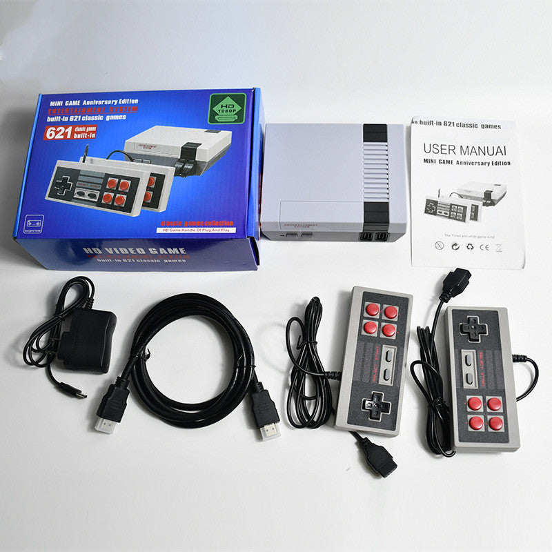 Home TV Red And White Game Console HD Retro Double Game Console