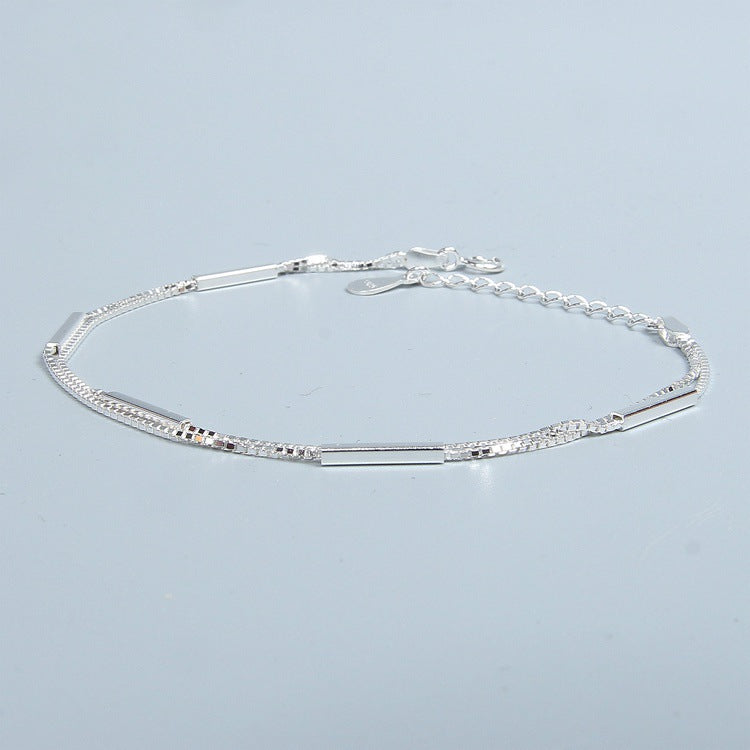 925 Sterling Silver Stick Bracelet