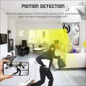 Wireless WiFi network monitoring camera