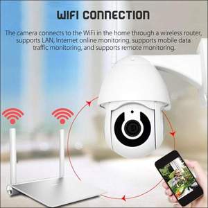 Wireless WiFi network monitoring camera