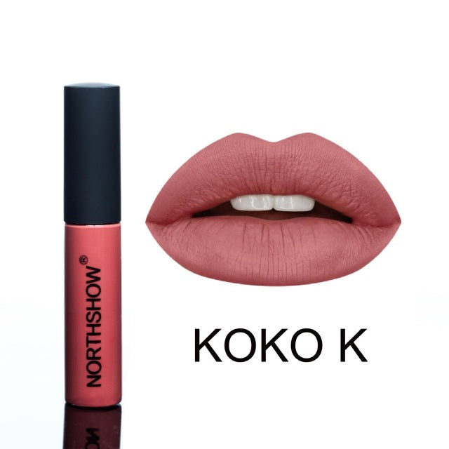 Non-stick matte lipstick