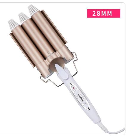 Three Stick Egg Roll Head Water Ripple Hair Iron