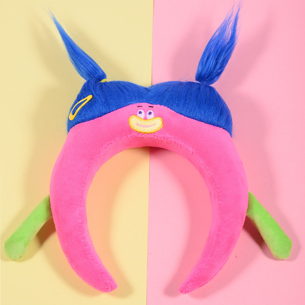 Vigorous Monster Headband Plush Cute Ugly And Cute